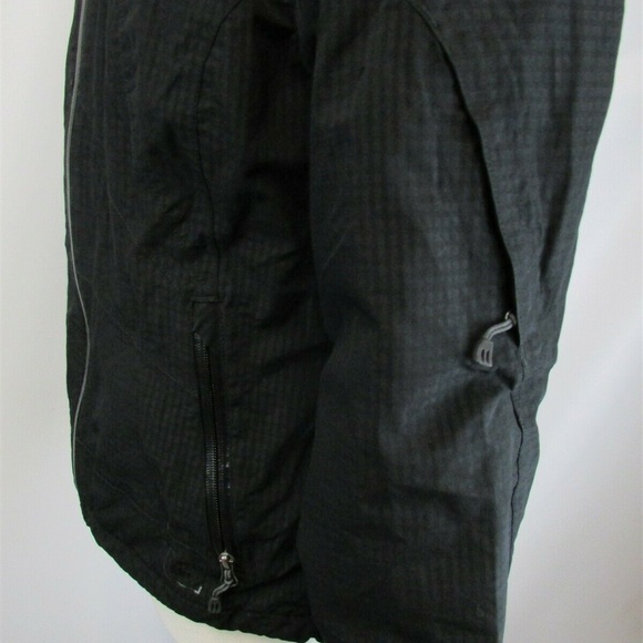 REI Nylon W/ Purple Lined Hooded Ski Jacket Parker - Picture 4 of 7